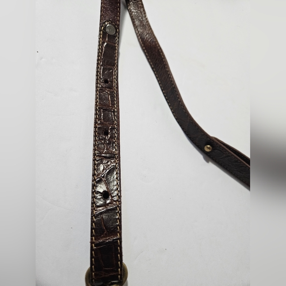 Vintage Brahmin Leather Satchel Bag - Picture 13 of 14